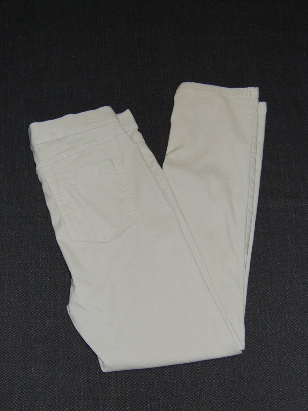 Gloria Vanderbilt, pull on, tan, straight leg pants
